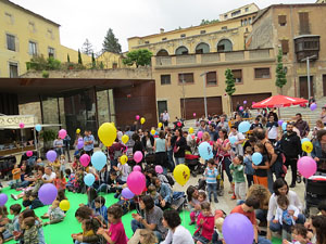 Festivalot 2016. Actuació de Les Anxovetes a la plaça del Pallol