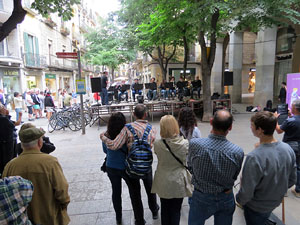 Festivalot 2016. Escenari de la Rambla de la Llibertat. Actuacions d'Escoles de M&uacute;sica