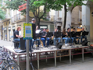 Festivalot 2016. Escenari de la Rambla de la Llibertat. Actuacions d'Escoles de M&uacute;sica
