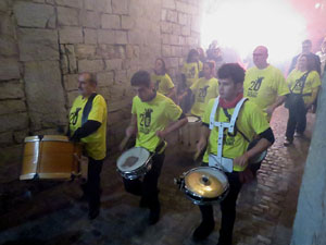 Fires 2016. La Beatufarra, descens del Beatusaure per les escales de la Catedral de Girona