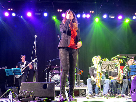 Fires 2016. Concert a la plaça de Sant Feliu amb la Black Music Big Band i La Dinamo Statik Funk Explosion