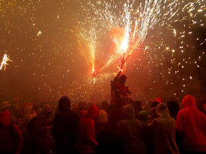 Fires 2016. El correfoc amb els Diables de l'Onyar