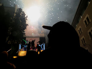 Fires 2016. El correfoc amb els Diables de l'Onyar