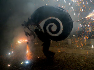 Fires 2016. El correfoc amb els Diables de l'Onyar