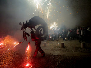 Fires 2016. El correfoc amb els Diables de l'Onyar