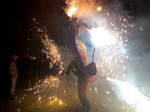 Fires 2016. El correfoc amb els Diables de l'Onyar