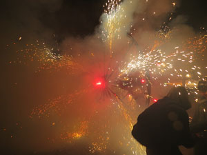 Fires 2016. El correfoc amb els Diables de l'Onyar