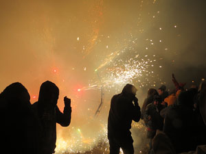 Fires 2016. El correfoc amb els Diables de l'Onyar