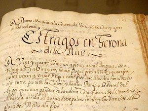 Fires 2016. Exposici&oacute; La Girona de l'aigua, al Museu d'Hist&ograve;ria de Girona