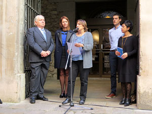 Fires 2016. Inauguració de l'exposició La Girona de l'aigua, al Museu d'Història de Girona