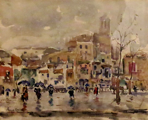Pla&ccedil;a Sant Agust&iacute;. Jaume Roca Delpech. 1966