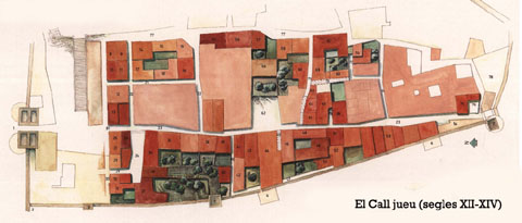 El Call jueu (segles XII-XIV)
