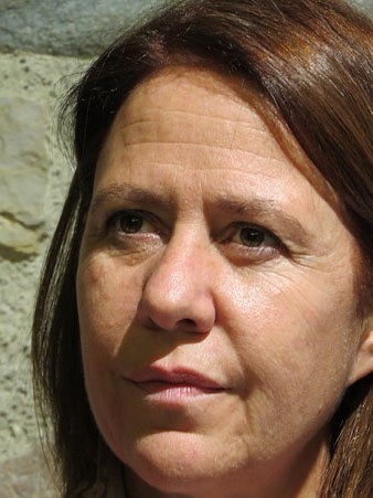 Marta Madrenas, alcaldessa de Girona, durant la inauguració