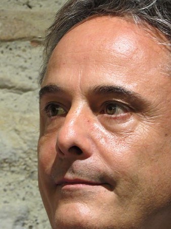 Carles Ribas, regidor de Cultura, durant la inauguració