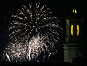 Fires 2016. El castell de focs de cloenda de Fires de Sant Narc&iacute;s