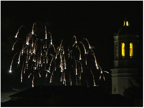 Fires 2016. El castell de focs de cloenda de Fires de Sant Narcís