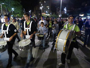 Fires 2016. Girona Gran Parade, trobada de marxing bands, amb la Girona Marxing Band, Bisband d'Empord&agrave;, Balkan Paradise Orchestra i Bufant Fort