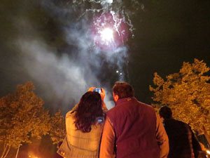 Fires 2016. Espectacle de foc i música Lluminàries de Fires, a càrrec de Taller de Magnèsia i Els Berros de la Cort