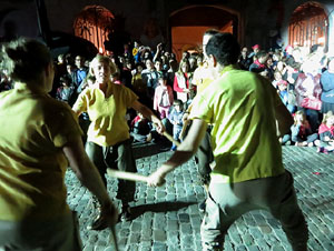 Fires 2016. El preg&oacute. Balls a la pla&ccedil;a del Vi