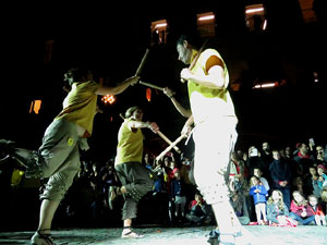 Fires 2016. El preg&oacute. Balls a la pla&ccedil;a del Vi