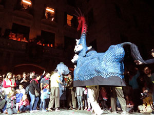 Fires 2016. El preg&oacute. Balls a la pla&ccedil;a del Vi
