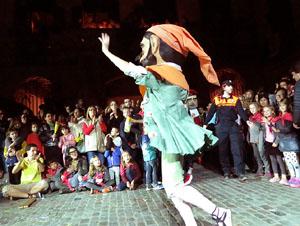 Fires 2016. El preg&oacute. Balls a la pla&ccedil;a del Vi