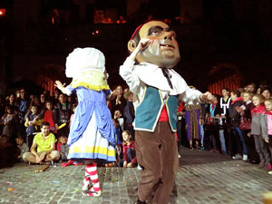 Fires 2016. El preg&oacute. Balls a la pla&ccedil;a del Vi