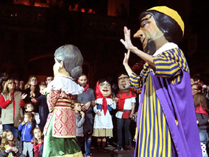 Fires 2016. El preg&oacute. Balls a la pla&ccedil;a del Vi