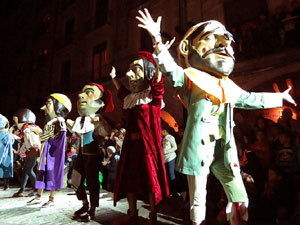 Fires 2016. El preg&oacute. Balls a la pla&ccedil;a del Vi