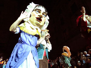 Fires 2016. El preg&oacute. Balls a la pla&ccedil;a del Vi