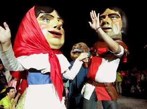 Fires 2016. El preg&oacute. Balls a la pla&ccedil;a del Vi