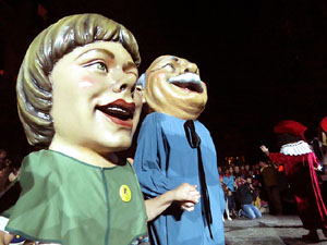 Fires 2016. El preg&oacute. Balls a la pla&ccedil;a del Vi