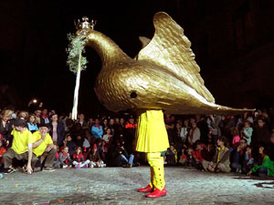 Fires 2016. El preg&oacute. Balls a la pla&ccedil;a del Vi