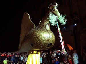 Fires 2016. El preg&oacute. Balls a la pla&ccedil;a del Vi