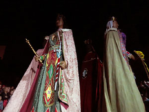 Fires 2016. El preg&oacute. Balls a la pla&ccedil;a del Vi