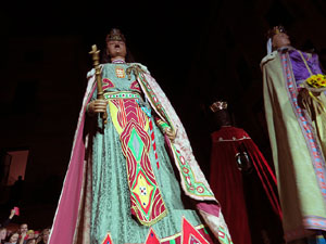 Fires 2016. El preg&oacute. Balls a la pla&ccedil;a del Vi