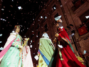 Fires 2016. El preg&oacute. Balls a la pla&ccedil;a del Vi