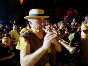 Fires 2016. El preg&oacute. Balls a la pla&ccedil;a del Vi