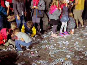 Fires 2016. El preg&oacute. Balls a la pla&ccedil;a del Vi