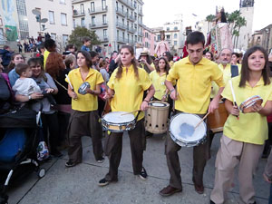 Fires 2016. El pregó. Cercavila amb gegants, capgrossos i mules