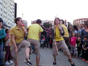 Fires 2016. El pregó. Cercavila amb gegants, capgrossos i mules