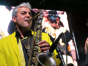 Fires 2016. El preg&oacute. Concert amb Always Drinking Marxing Band