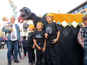 Fires 2016. El preg&oacute. Concentraci&oacute; a la pla&ccedil;a de la Constituci&oacute;