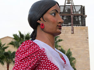 Fires 2016. El preg&oacute. Concentraci&oacute; a la pla&ccedil;a de la Constituci&oacute;