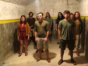 FITAG 2016. Espectacle A la deriva, coproducci&oacute; FITAG 2016 al refugi antiaeri del Jard&iacute; de la Inf&agrave;ncia