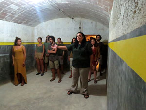 FITAG 2016. Espectacle A la deriva, coproducci&oacute; FITAG 2016 al refugi antiaeri del Jard&iacute; de la Inf&agrave;ncia