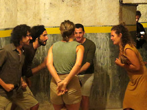 FITAG 2016. Espectacle A la deriva, coproducci&oacute; FITAG 2016 al refugi antiaeri del Jard&iacute; de la Inf&agrave;ncia