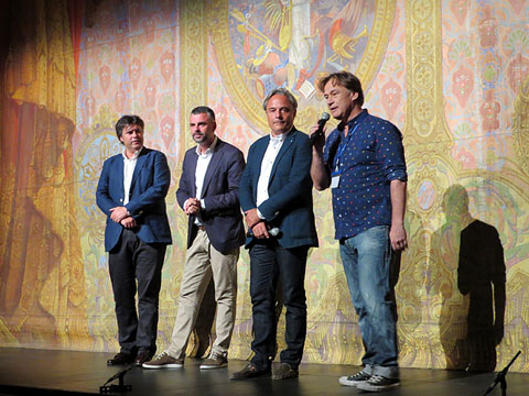 Un moment de la presentaci&oacute; de la XVI edici&oacute; del festival