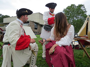 Girona resisteix! Jornades de recreació històrica de la Guerra de Successió. El campament
