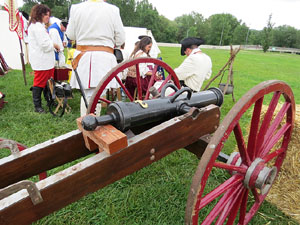 Girona resisteix! Jornades de recreació històrica de la Guerra de Successió. El campament